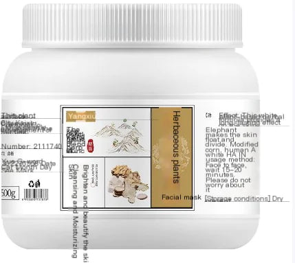 Natural Herbal Moisture Mask Blend