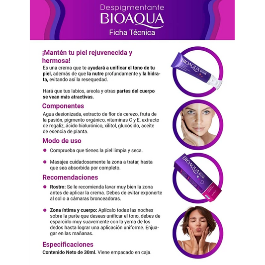 BIOAQUA Despigmentante